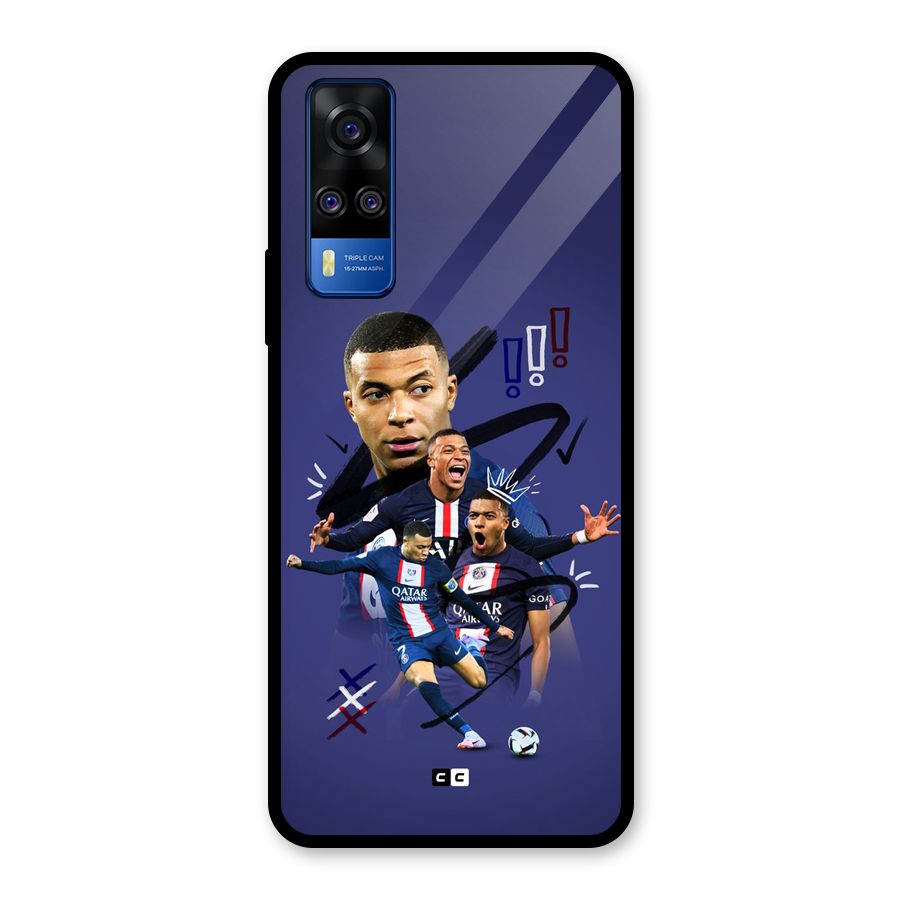 Socccer Star Qatar Glass Back Case for Vivo Y31