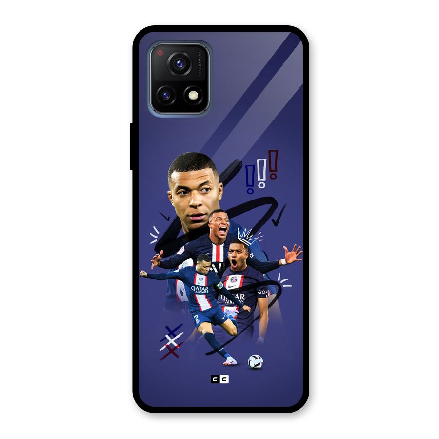 Socccer Star Qatar Glass Back Case for Vivo Y72 5G