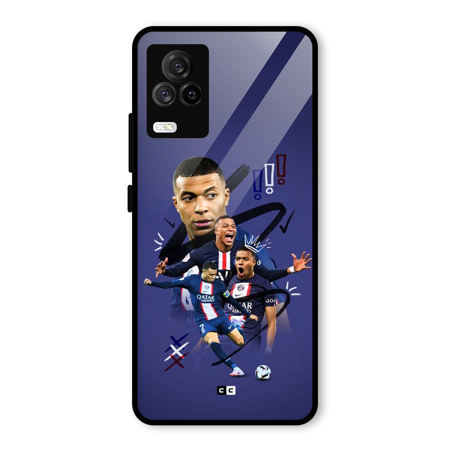 Socccer Star Qatar Glass Back Case for Vivo iQOO 7 Legend 5G