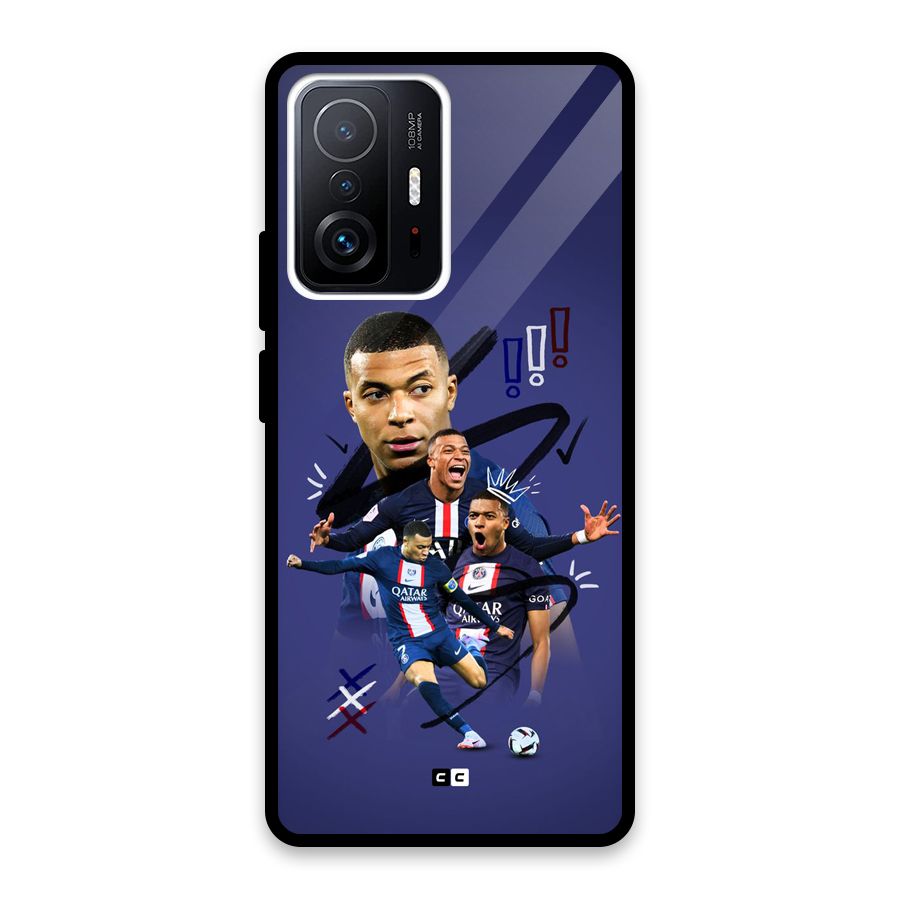 Socccer Star Qatar Glass Back Case for Xiaomi 11T Pro