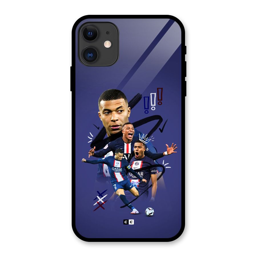 Socccer Star Qatar Glass Back Case for iPhone 11