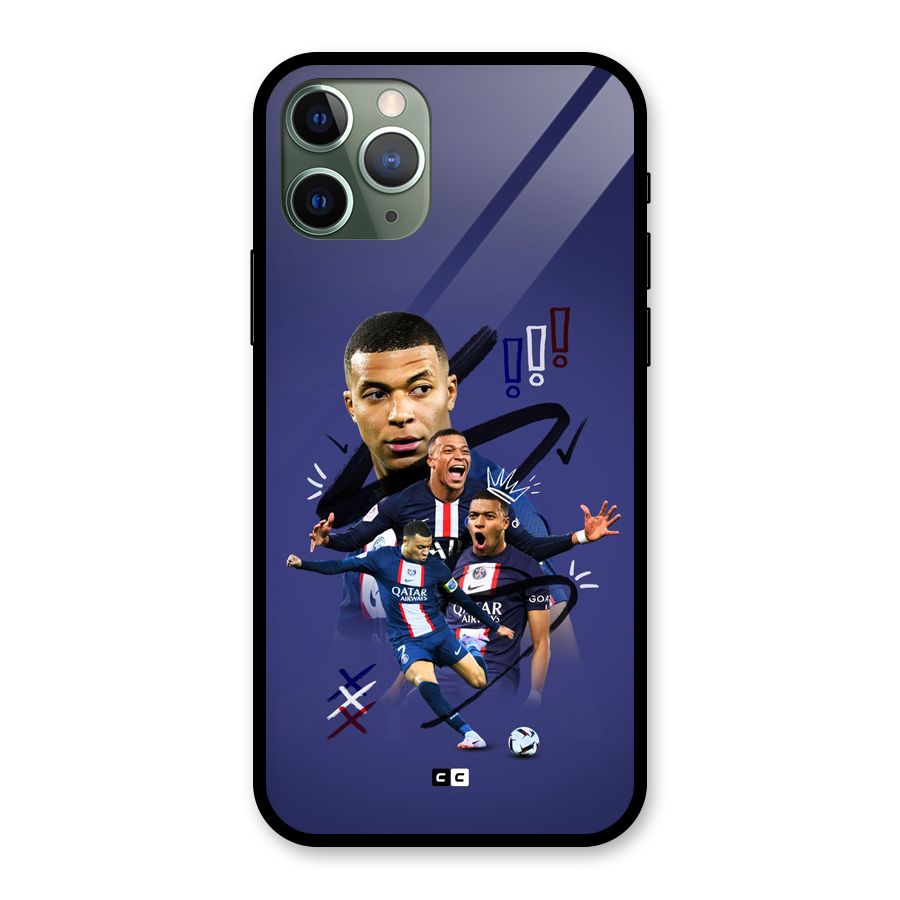 Socccer Star Qatar Glass Back Case for iPhone 11 Pro