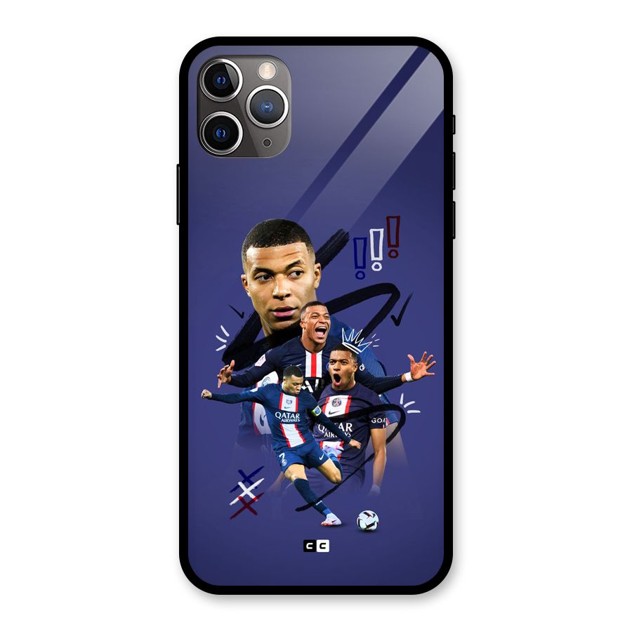 Socccer Star Qatar Glass Back Case for iPhone 11 Pro Max