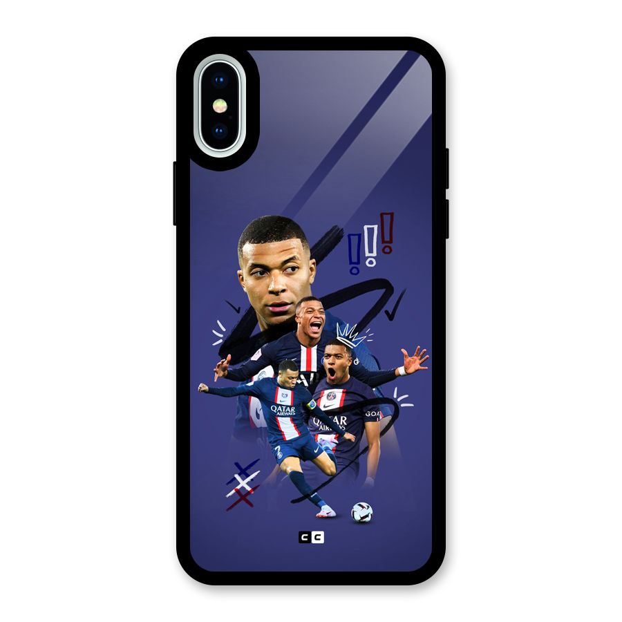 Socccer Star Qatar Glass Back Case for iPhone X
