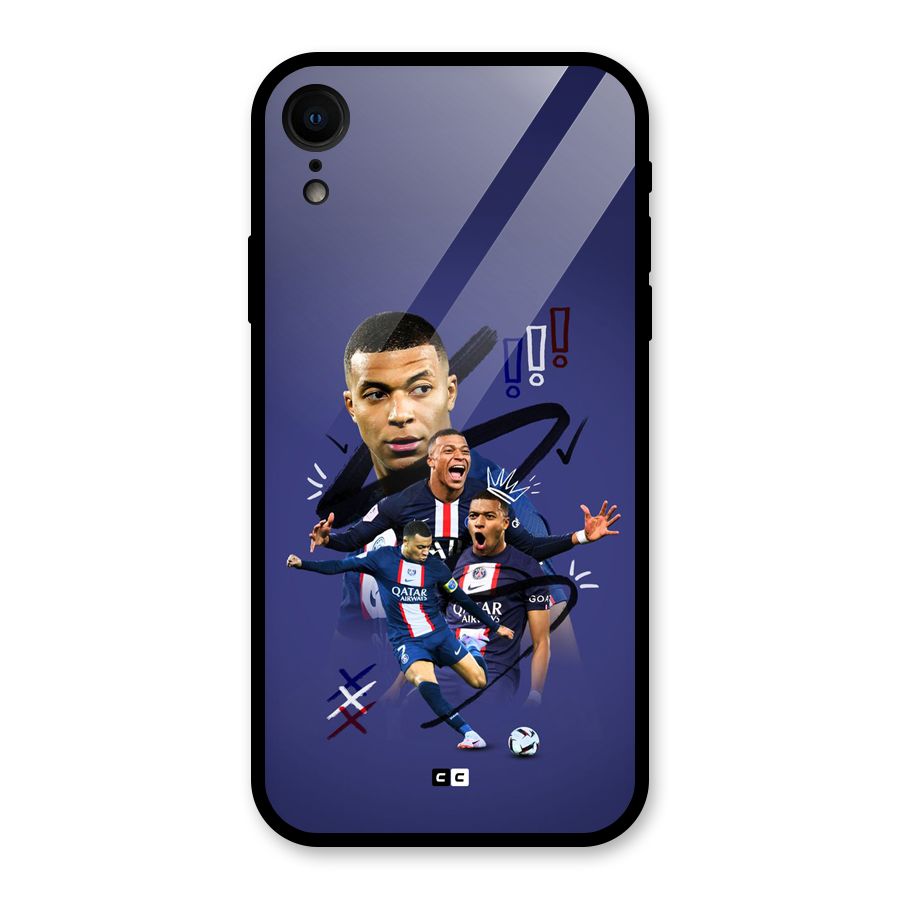 Socccer Star Qatar Glass Back Case for iPhone XR