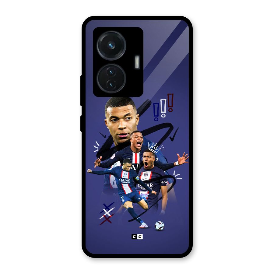 Socccer Star Qatar Glass Back Case for iQOO Z6 44W