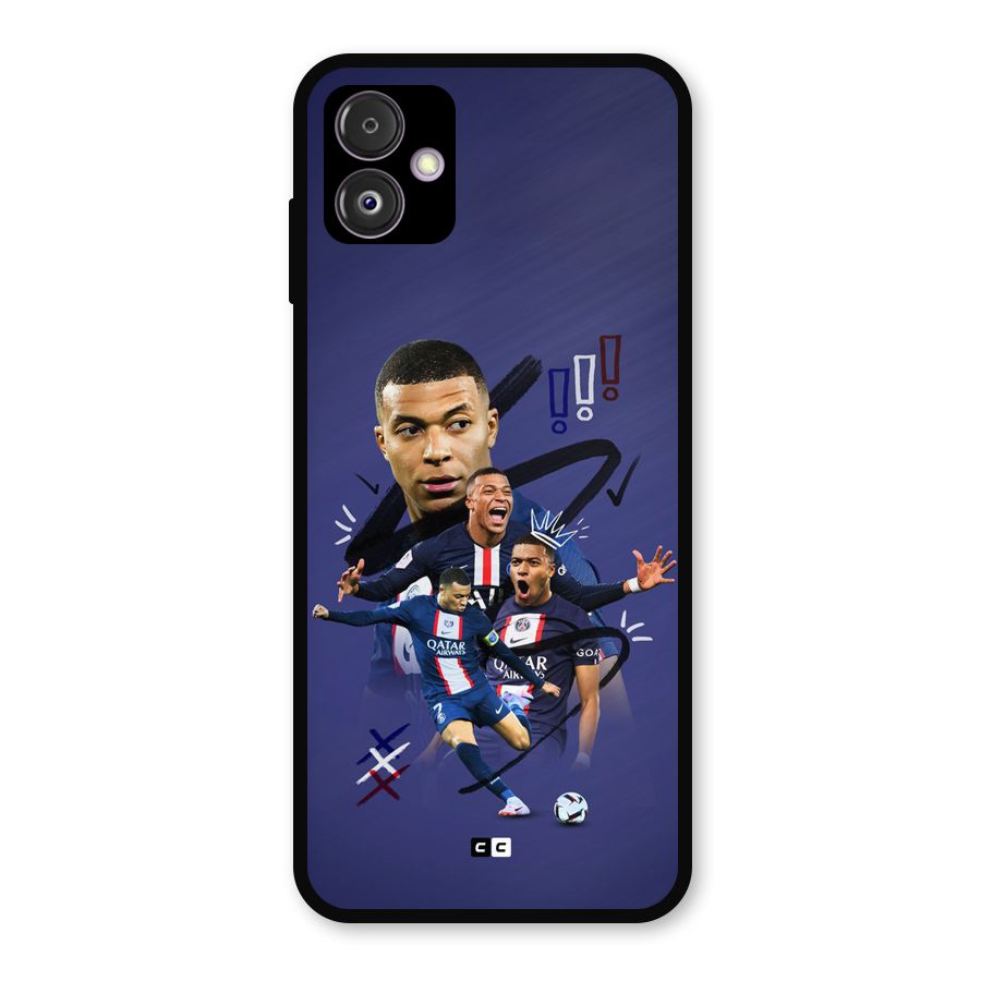 Socccer Star Qatar Metal Back Case for Galaxy F14