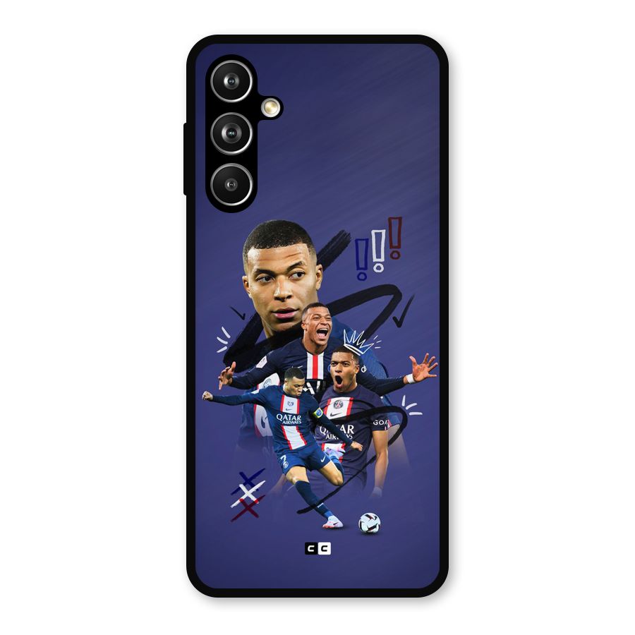 Socccer Star Qatar Metal Back Case for Galaxy F54