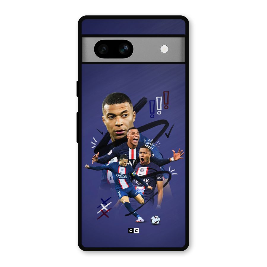 Socccer Star Qatar Metal Back Case for Google Pixel 7a