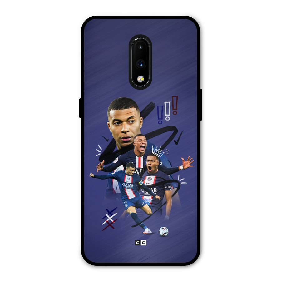 Socccer Star Qatar Metal Back Case for OnePlus 7