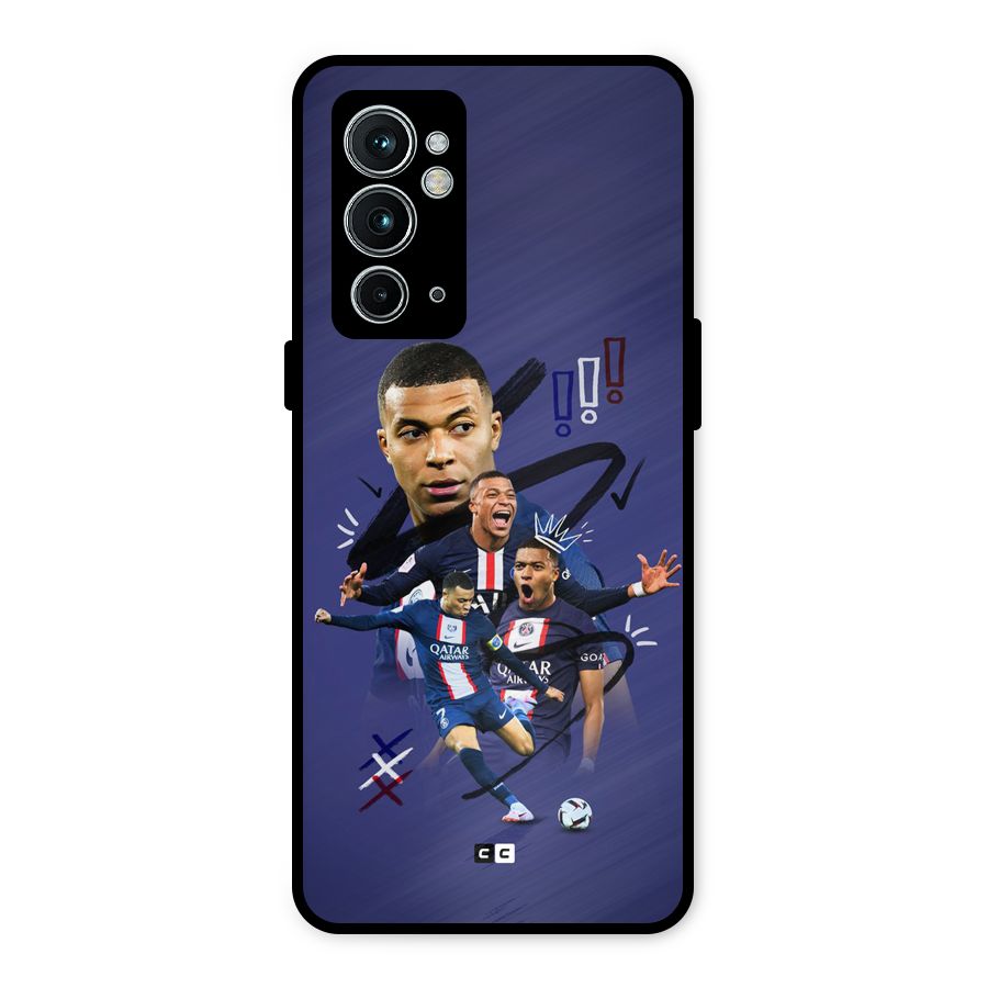 Socccer Star Qatar Metal Back Case for OnePlus 9RT 5G