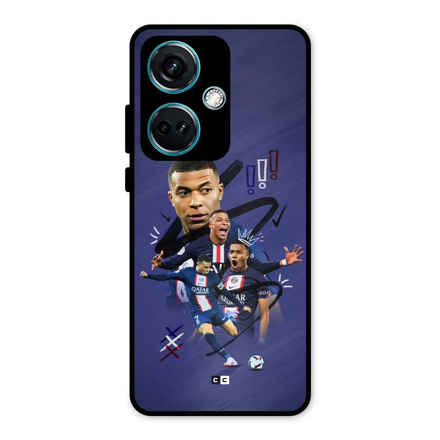 Socccer Star Qatar Metal Back Case for OnePlus Nord CE 3 5G