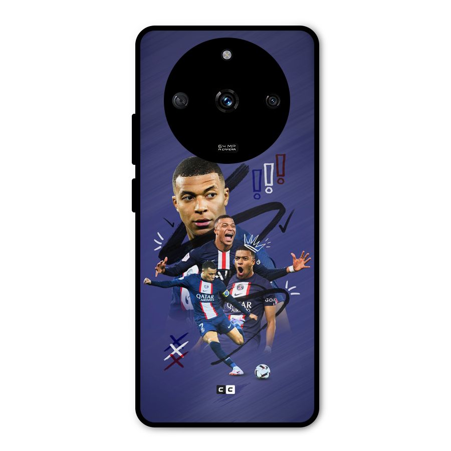 Socccer Star Qatar Metal Back Case for Realme Narzo 60 5G