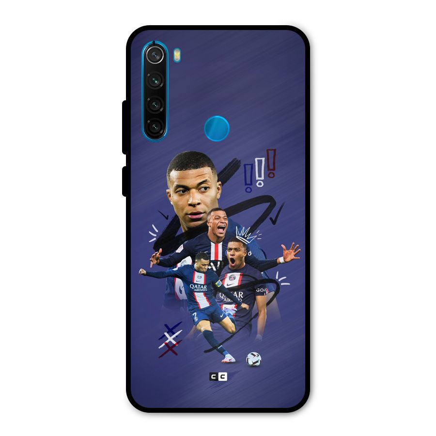 Socccer Star Qatar Metal Back Case for Redmi Note 8