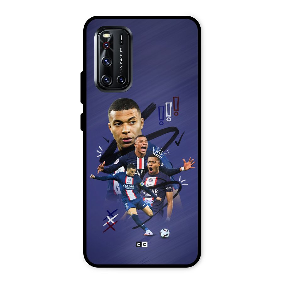 Socccer Star Qatar Metal Back Case for Vivo V19