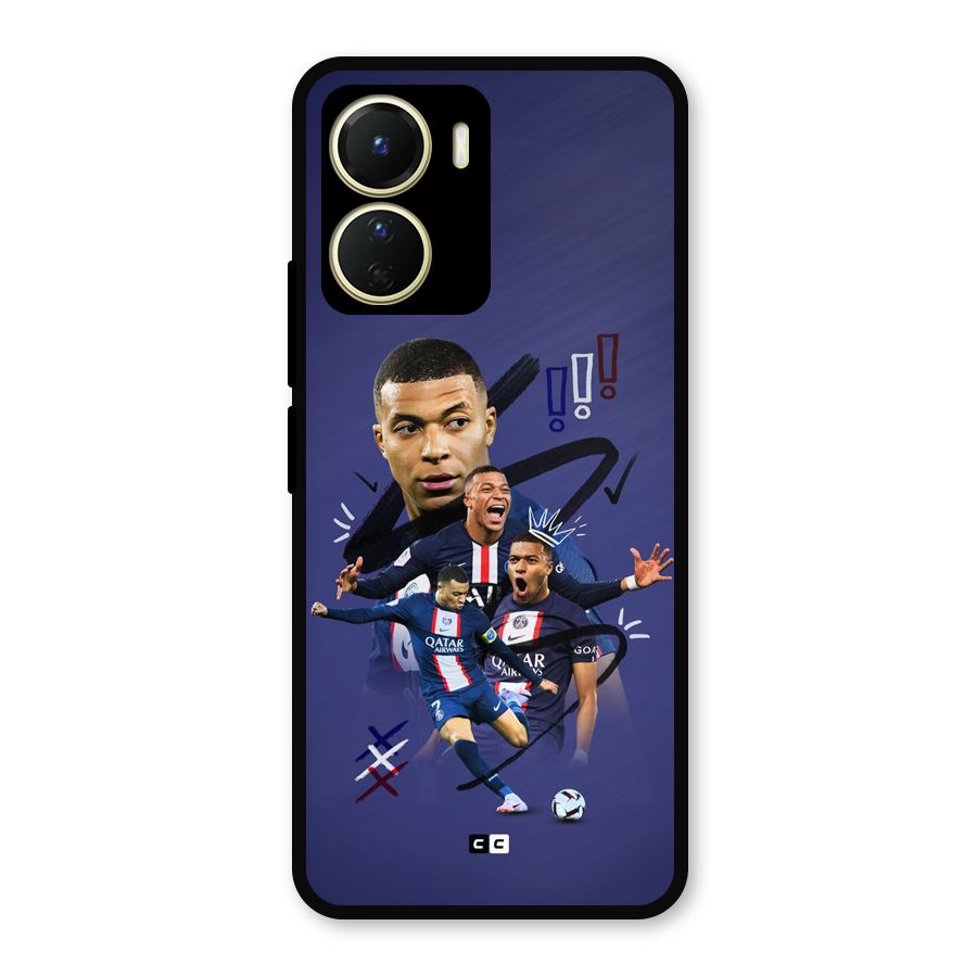 Socccer Star Qatar Metal Back Case for Vivo Y16