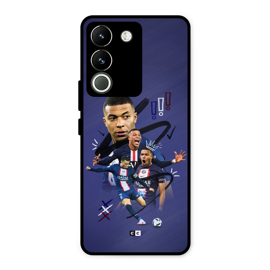 Socccer Star Qatar Metal Back Case for Vivo Y200