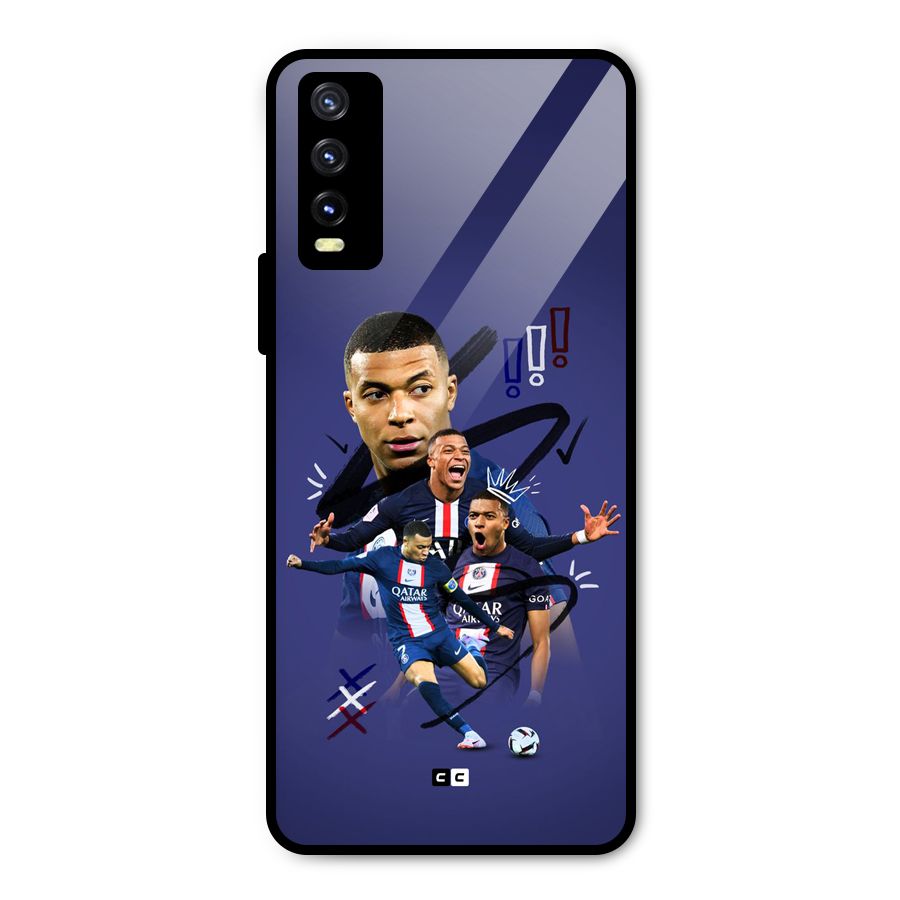 Socccer Star Qatar Metal Back Case for Vivo Y20g