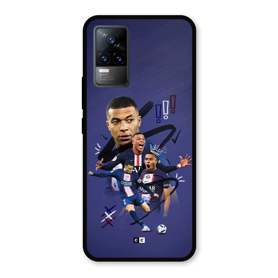 Socccer Star Qatar Metal Back Case for Vivo Y73