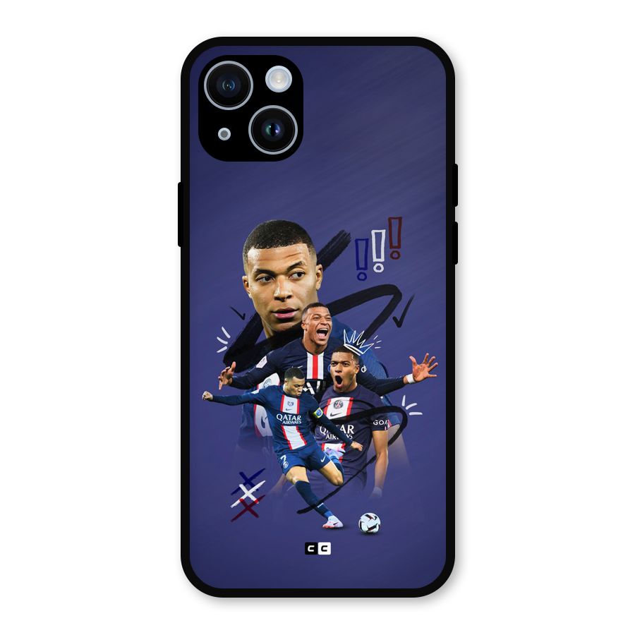 Socccer Star Qatar Metal Back Case for iPhone 14