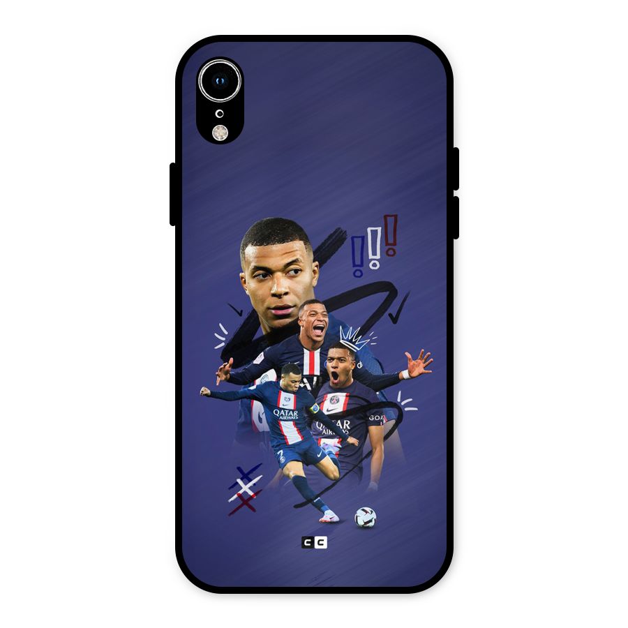 Socccer Star Qatar Metal Back Case for iPhone XR