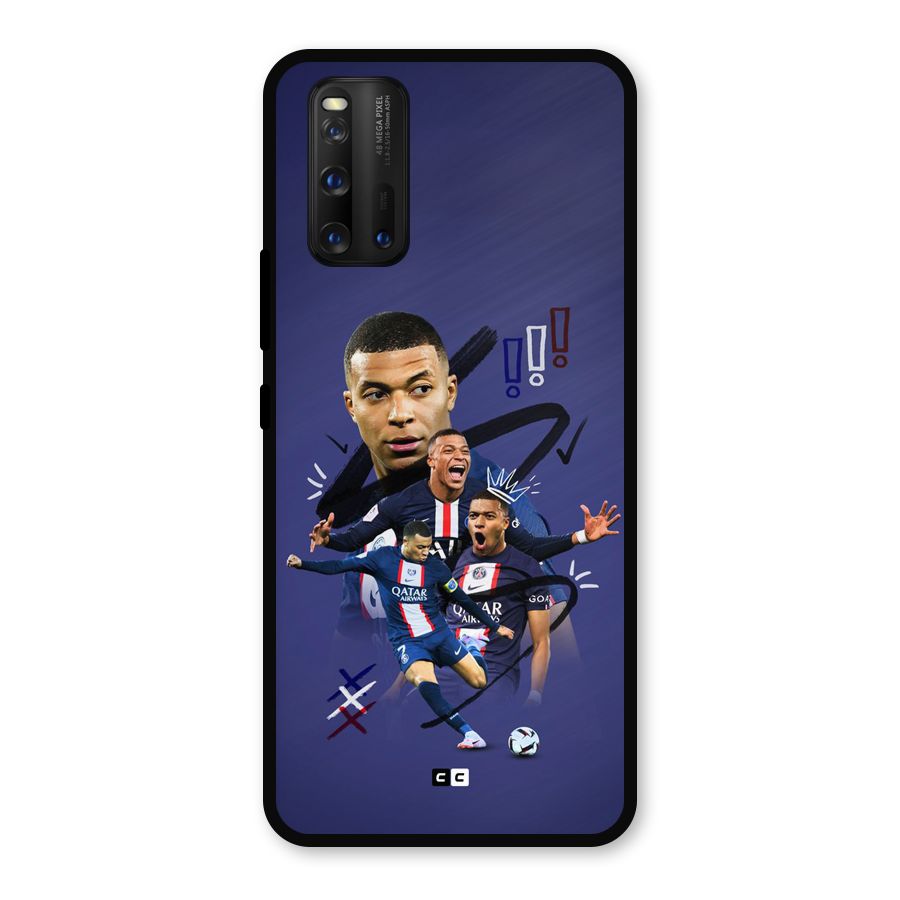Socccer Star Qatar Metal Back Case for iQOO 3
