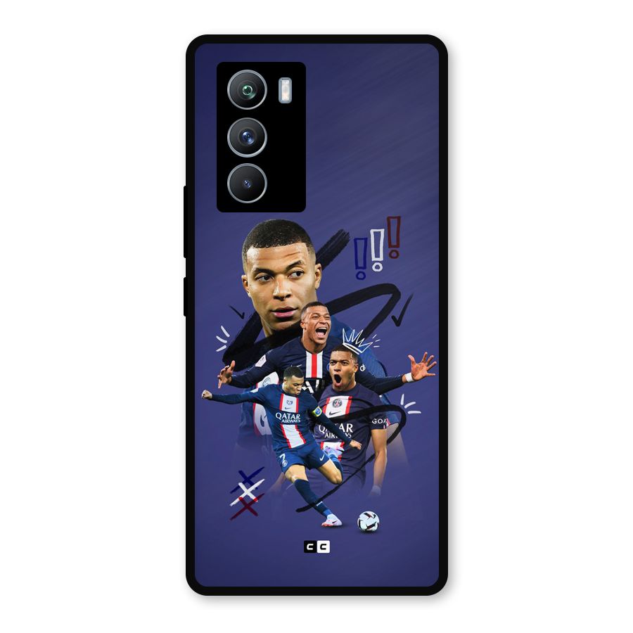 Socccer Star Qatar Metal Back Case for iQOO 9 SE