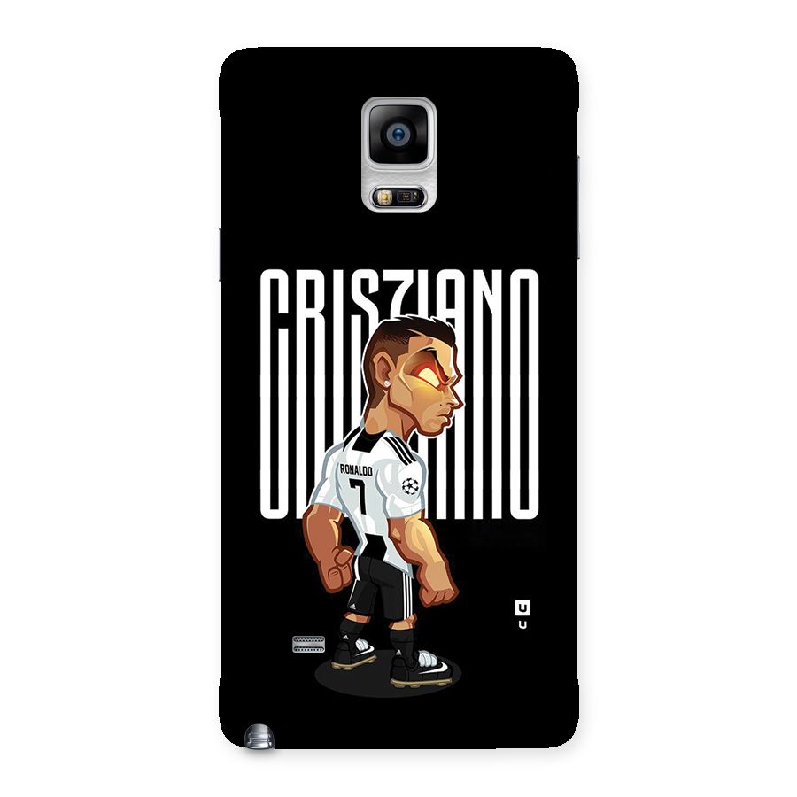 Soccer Star Back Case for Galaxy Note 4