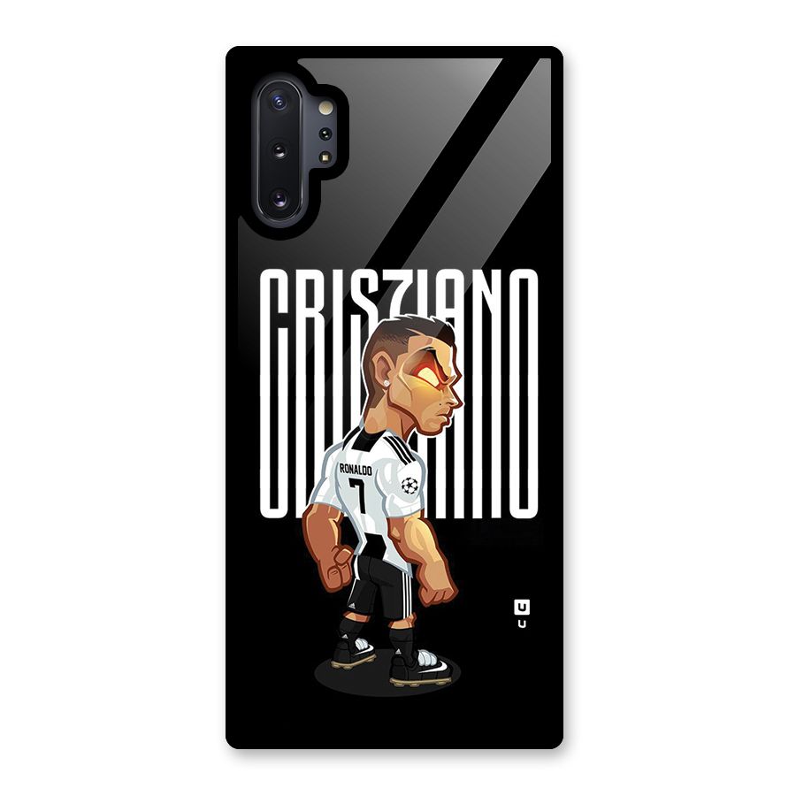 Soccer Star Glass Back Case for Galaxy Note 10 Plus