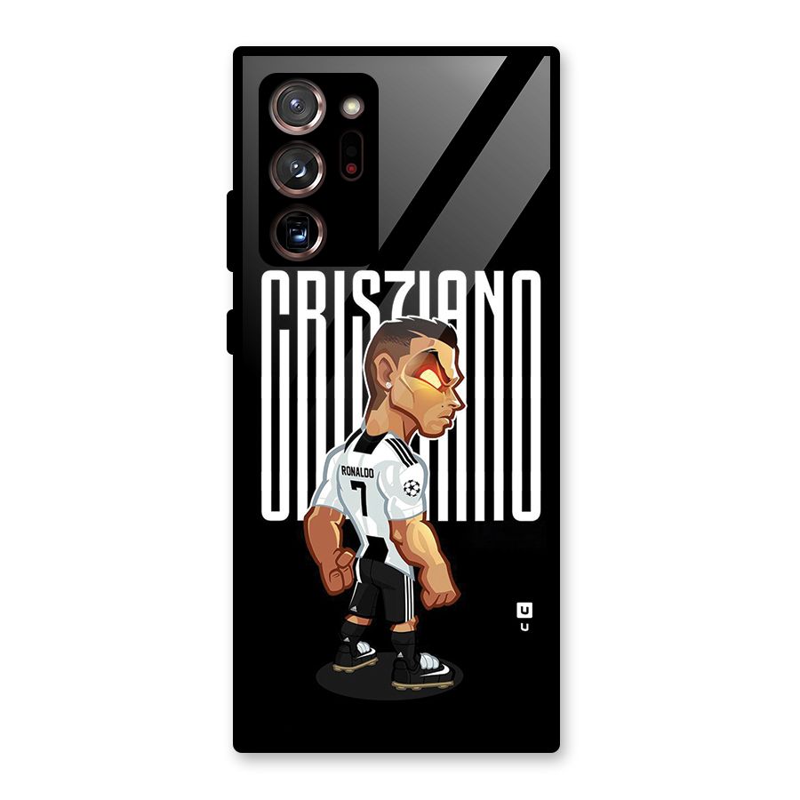 Soccer Star Glass Back Case for Galaxy Note 20 Ultra 5G