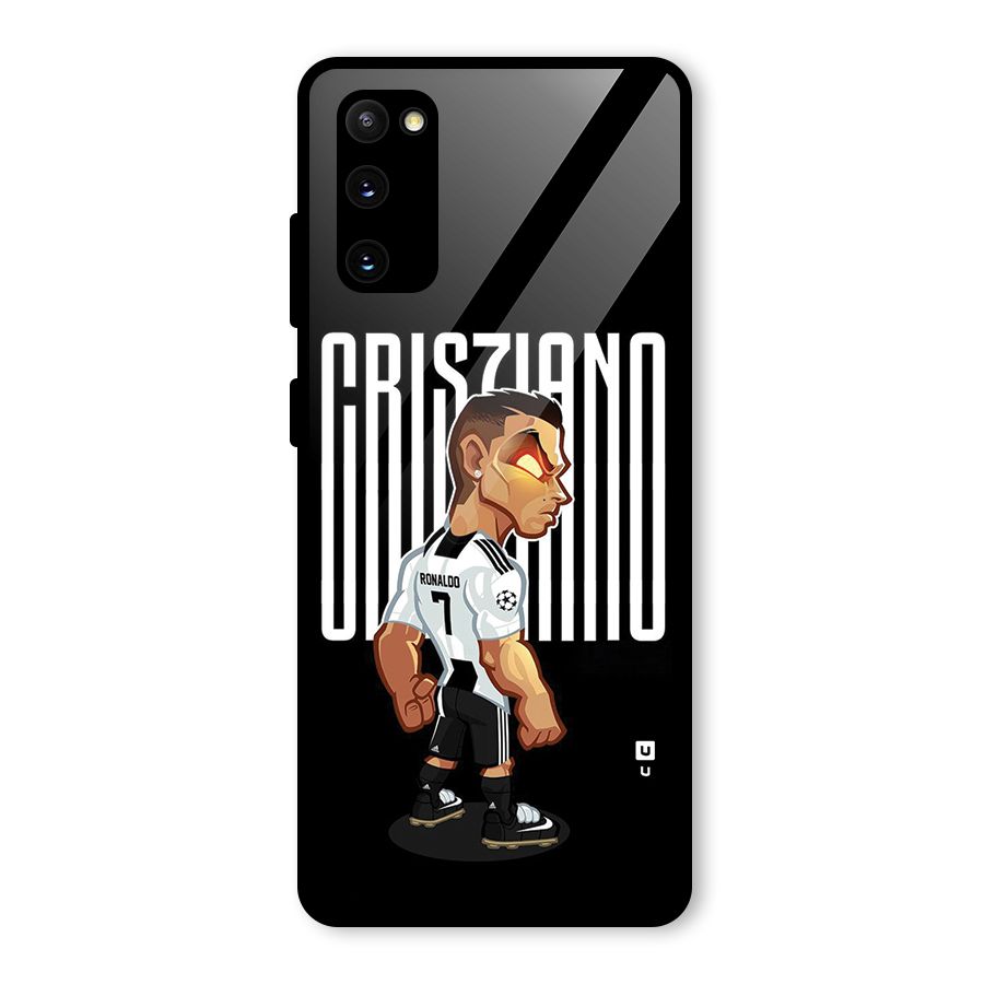 Soccer Star Glass Back Case for Galaxy S20 FE