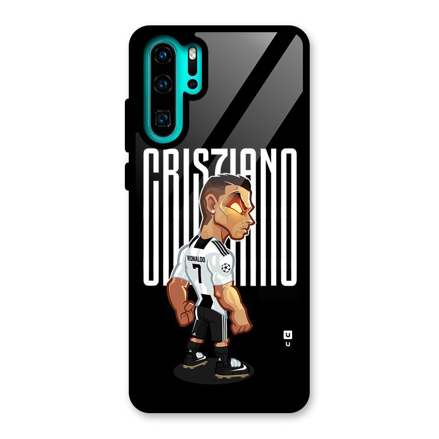 Soccer Star Glass Back Case for Huawei P30 Pro