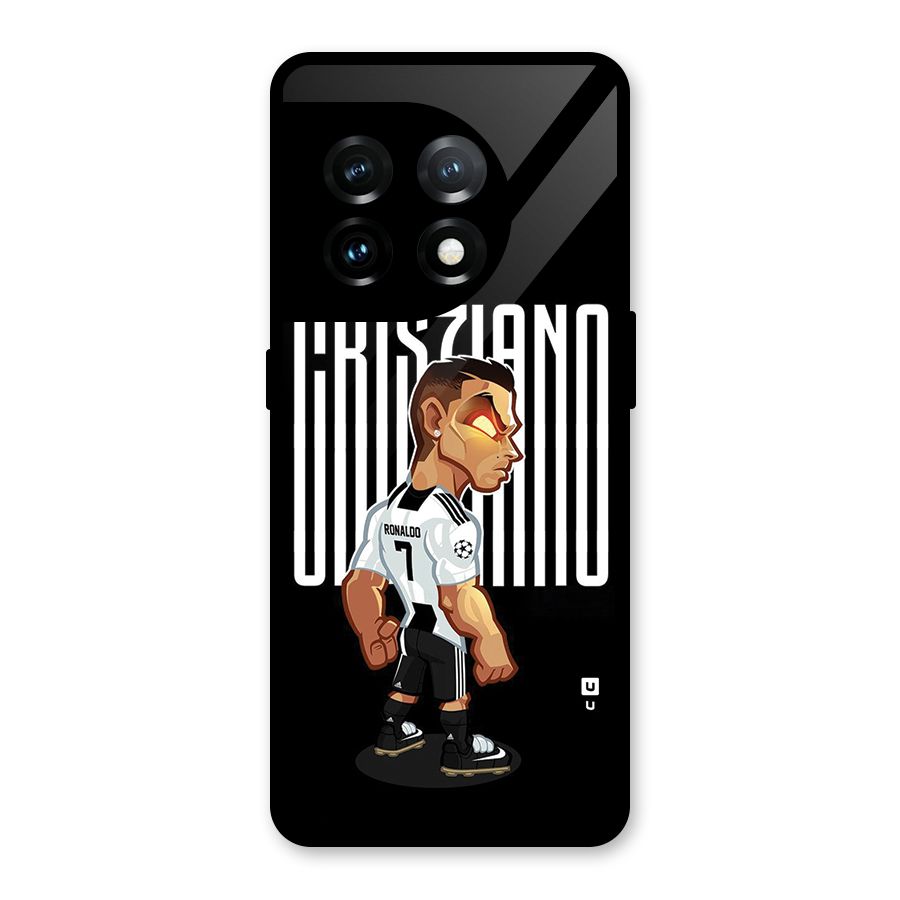 Soccer Star Glass Back Case for OnePlus 11