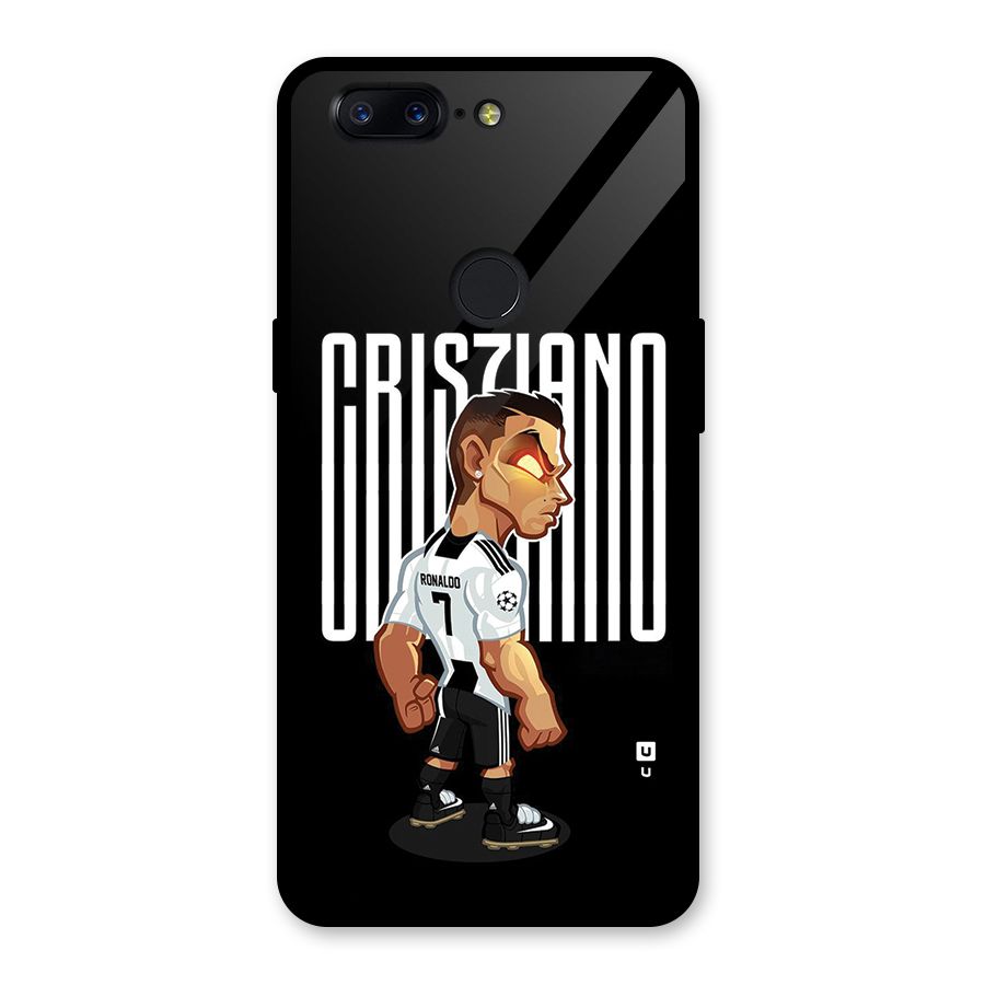 Soccer Star Glass Back Case for OnePlus 5T