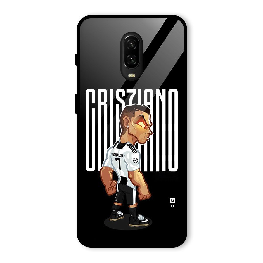 Soccer Star Glass Back Case for OnePlus 6T