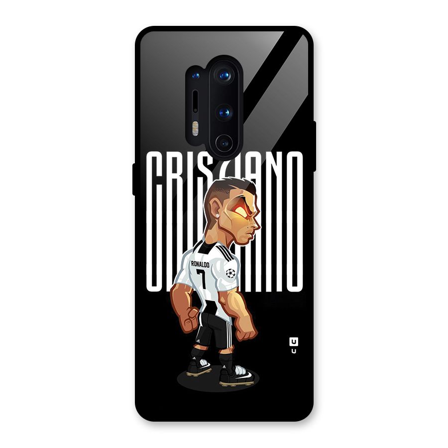Soccer Star Glass Back Case for OnePlus 8 Pro