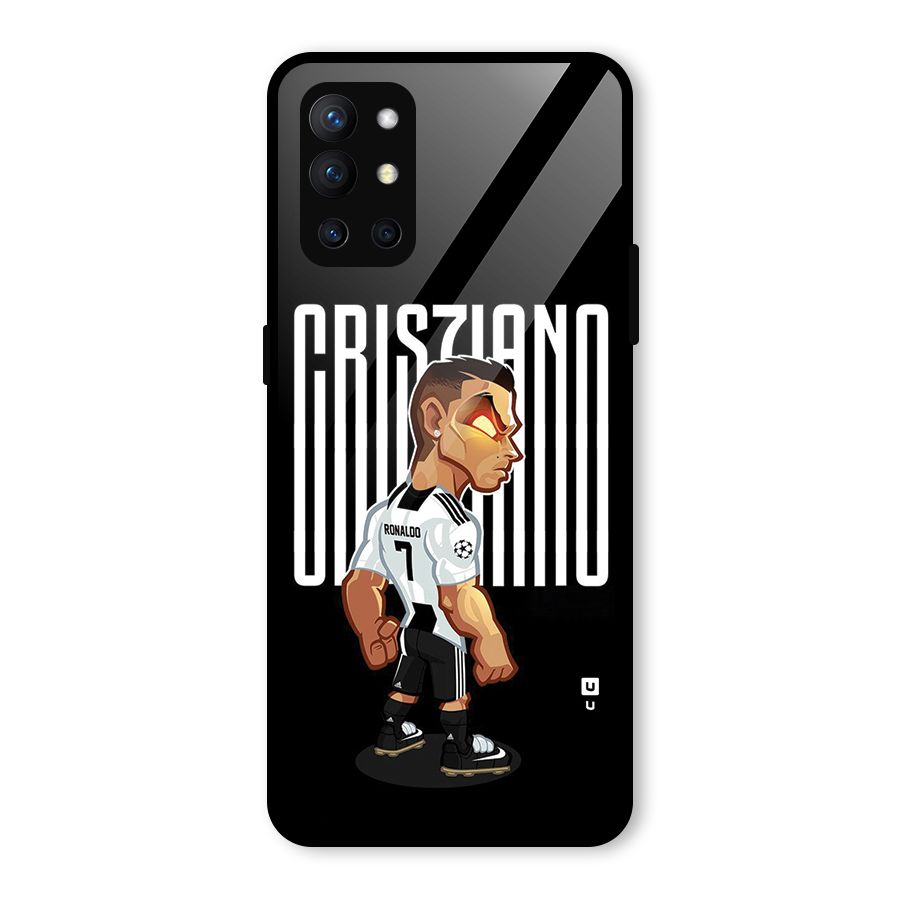 Soccer Star Glass Back Case for OnePlus 9R