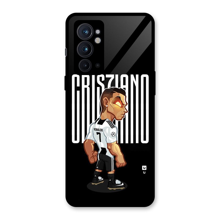 Soccer Star Glass Back Case for OnePlus 9RT 5G