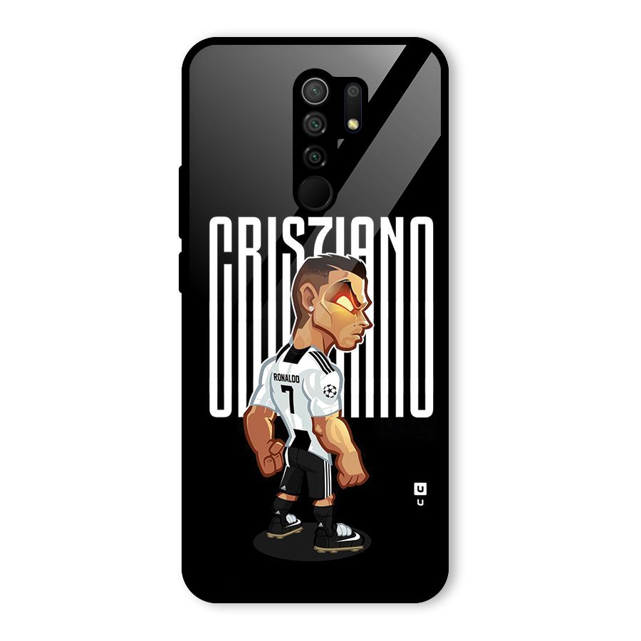 Soccer Star Glass Back Case for Poco M2