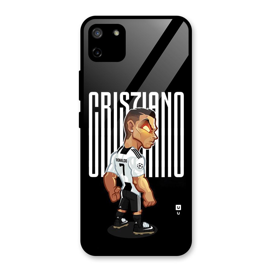 Soccer Star Glass Back Case for Realme C11