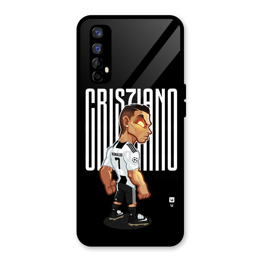 Soccer Star Glass Back Case for Realme Narzo 20 Pro