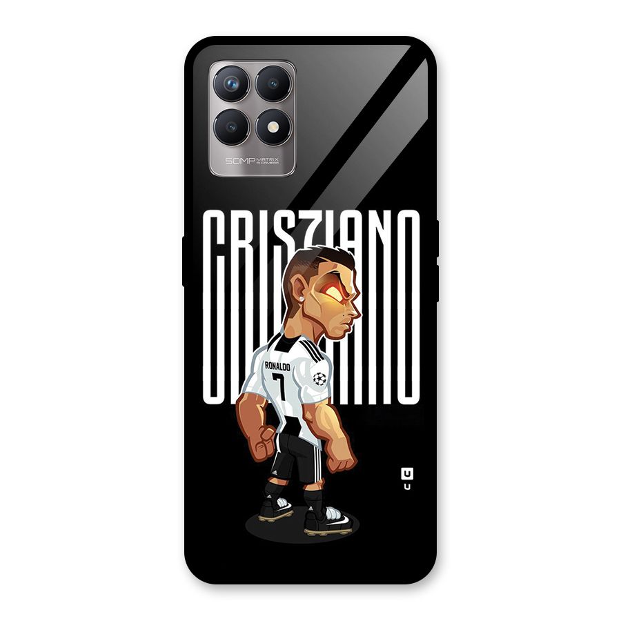 Soccer Star Glass Back Case for Realme Narzo 50
