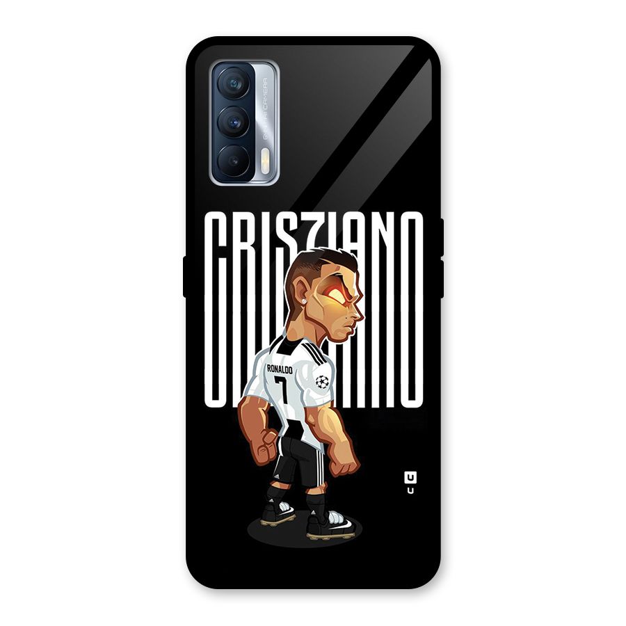 Soccer Star Glass Back Case for Realme X7