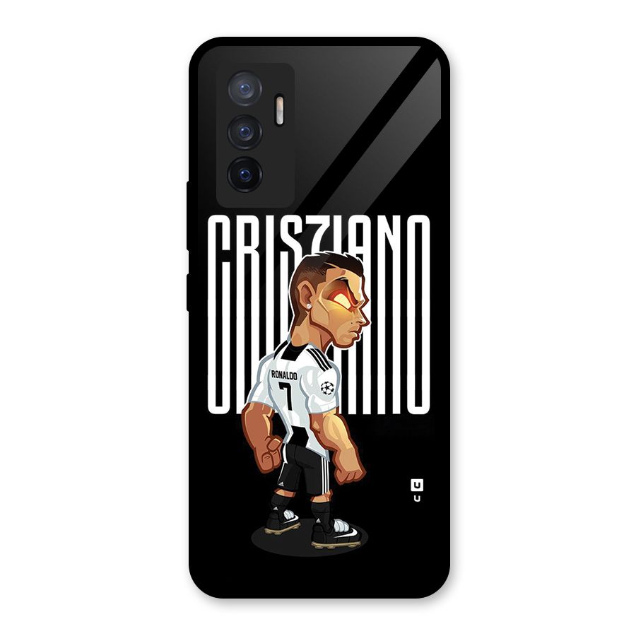 Soccer Star Glass Back Case for Vivo V23e