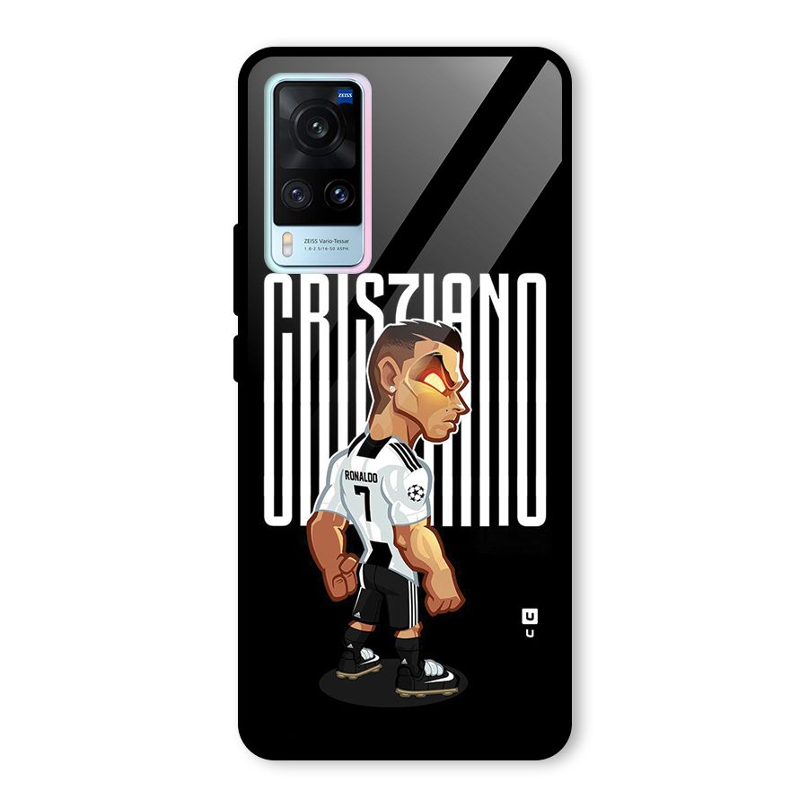 Soccer Star Glass Back Case for Vivo X60