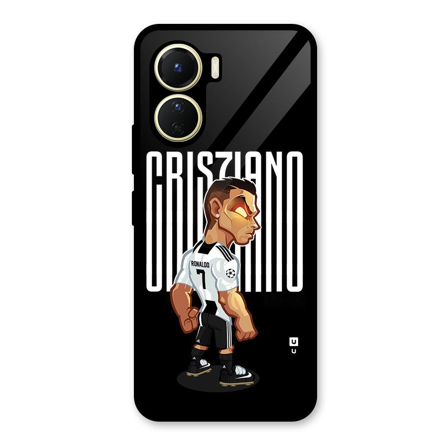 Soccer Star Glass Back Case for Vivo Y16