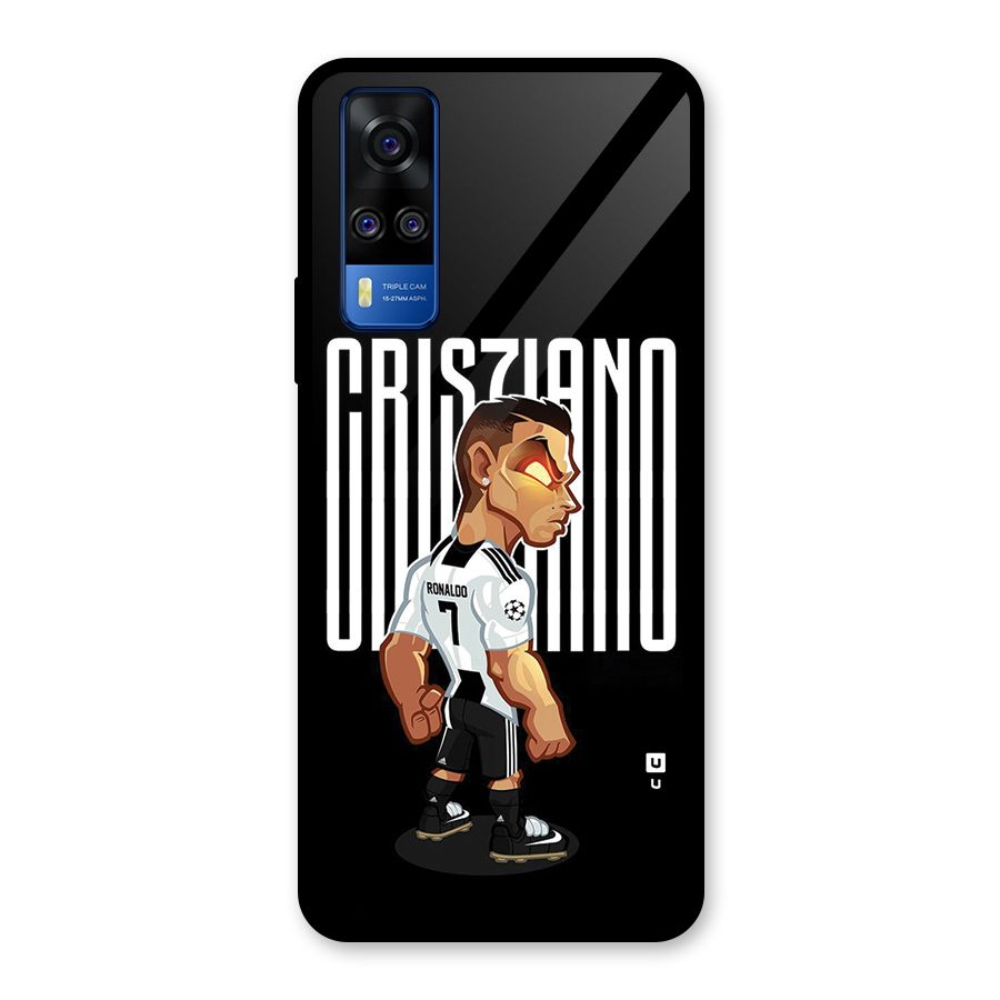 Soccer Star Glass Back Case for Vivo Y31