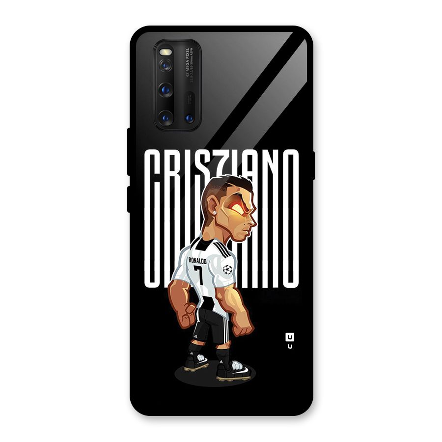 Soccer Star Glass Back Case for Vivo iQOO 3