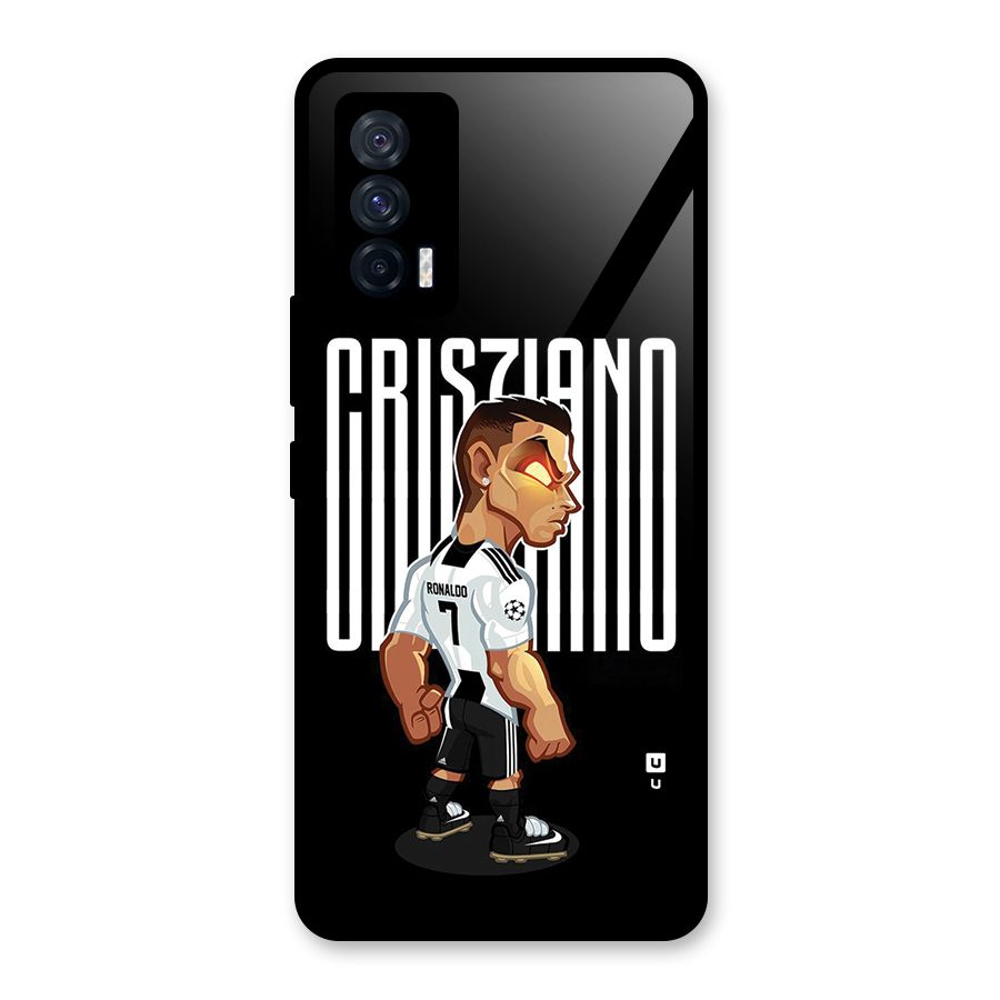 Soccer Star Glass Back Case for Vivo iQOO 7 5G