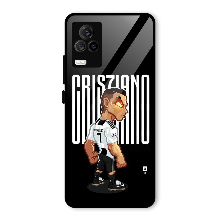 Soccer Star Glass Back Case for Vivo iQOO 7 Legend 5G